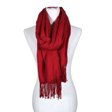 Unisex Cashmere - Scarf, size Ei kokoa - Red (2)