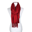 Unisex Cashmere - Scarf, size Ei kokoa - Red ()