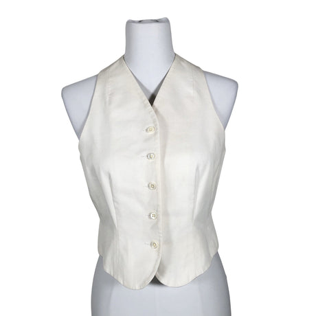 Unisex Banana Republic - Vest, size 34 - White ()