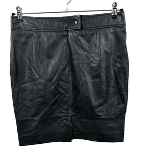 Unisex Second Female - Leather skirt, size 40 - Black (3)