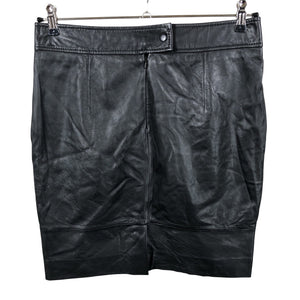 Unisex Second Female - Leather skirt, size 40 - Black (4)