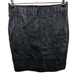 Unisex Second Female - Leather skirt, size 40 - Black ()