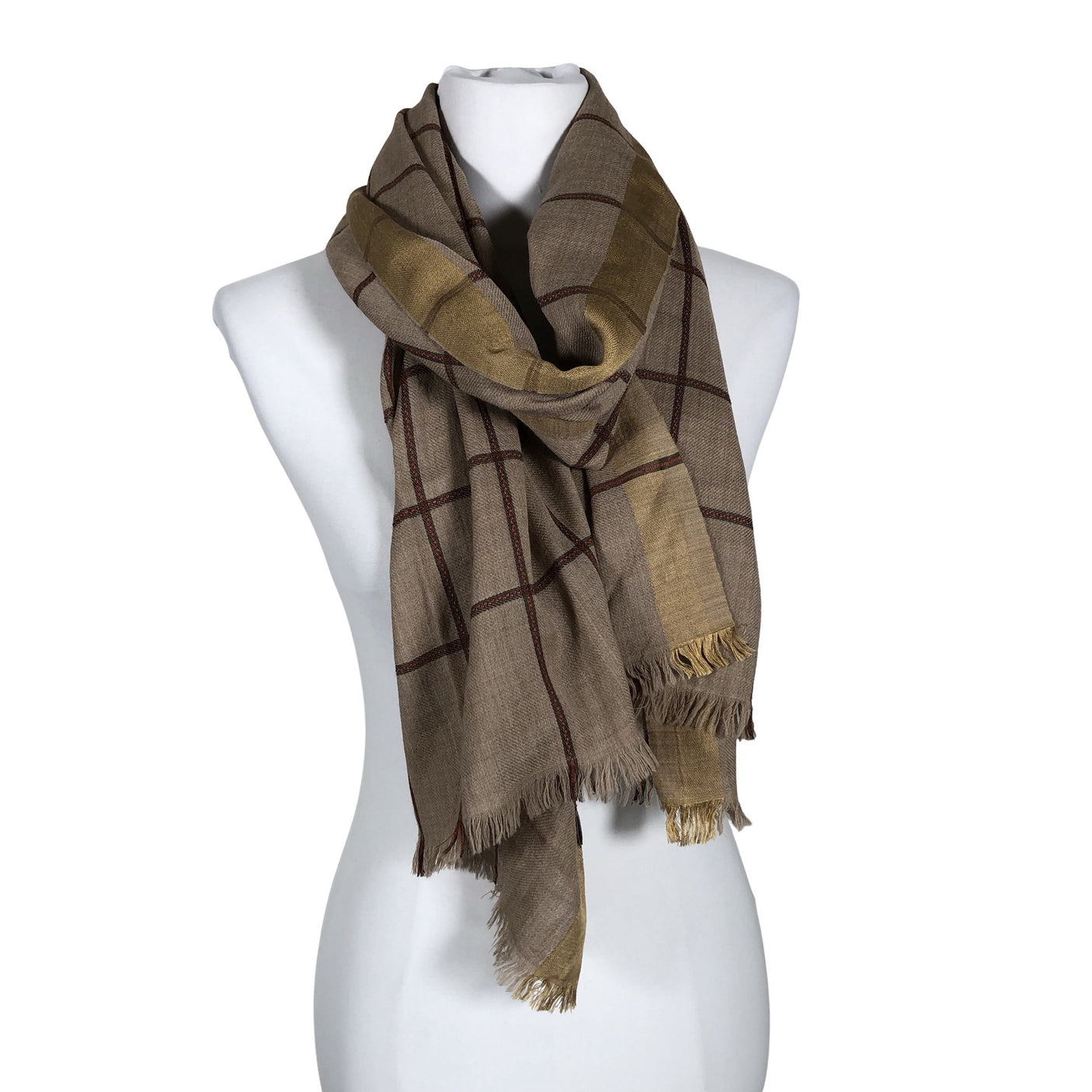 Unisex Jim Thompson - Scarf, size Maxi - Beige (2)