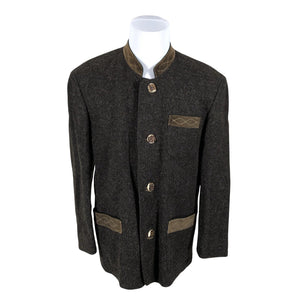 Unisex Lodenfrey - Wool coat, size M - Brown (1)