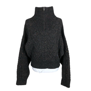 Unisex Ganni - Sweater, size 40 - Brown (1)