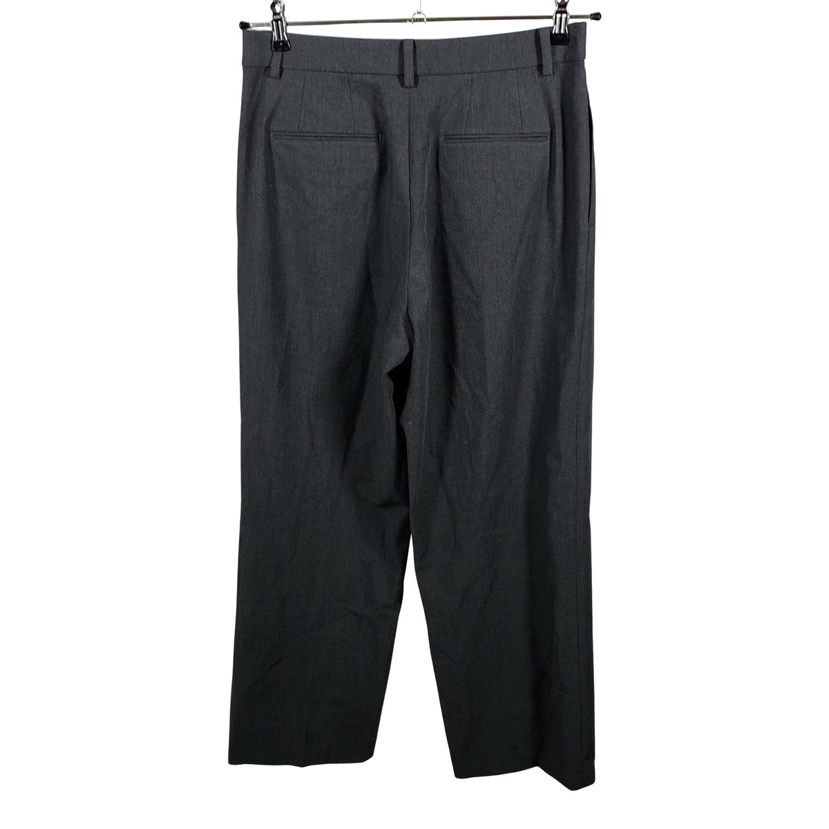 Unisex Uniqlo - Straight leg trousers, size 38 - Gray (2)