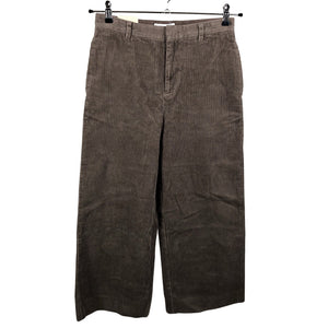 Unisex Part two - Velvet pants, size 34 - Brown (1)