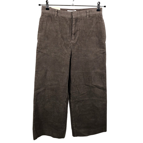 Unisex Part two - Velvet pants, size 34 - Brown ()