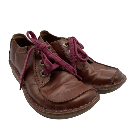 Unisex Clarks - Walking shoes, size 38 - Brown (2)