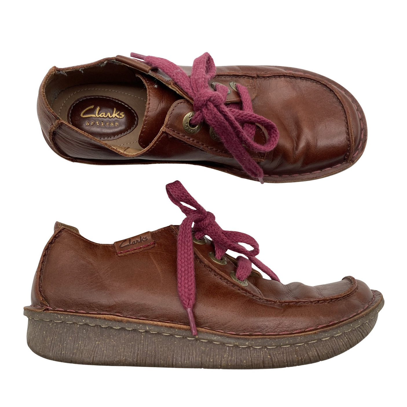 Unisex Clarks - Walking shoes, size 38 - Brown (1)