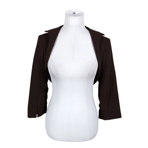 Unisex Emmerling - Evening bolero jacket, size 36 - Brown (1)