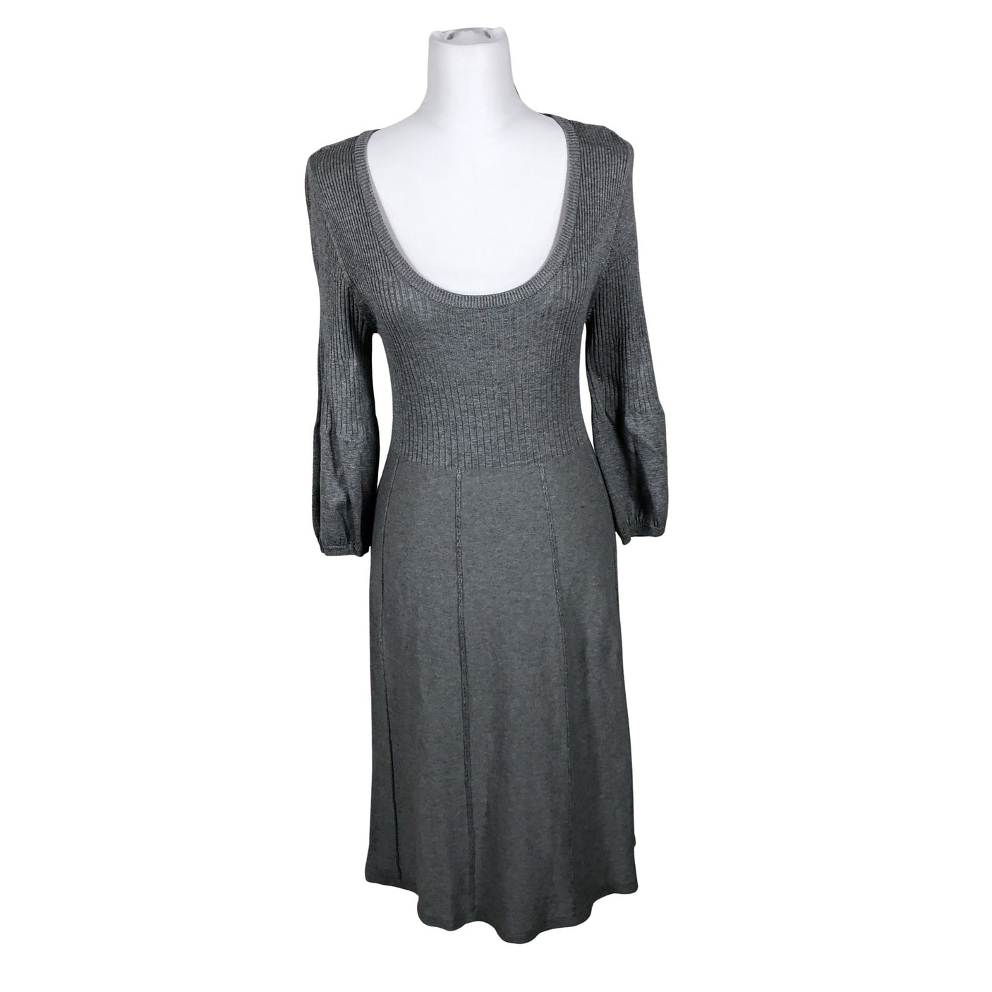 Unisex Fransa - Knit dress, size 38 - Gray (1)