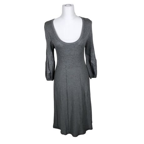 Unisex Fransa - Knit dress, size 38 - Gray ()