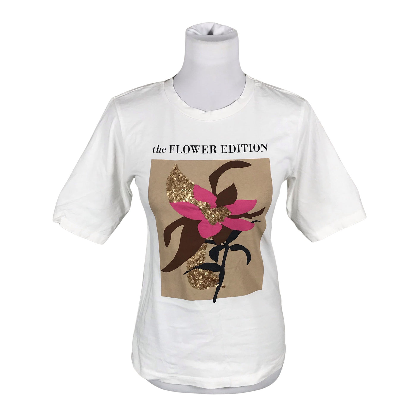 Unisex Kaffe - T-shirt, size 34 - White (1)