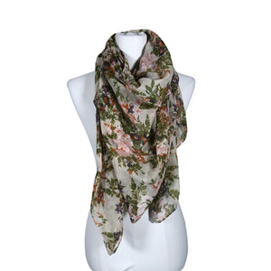Unisex Esprit - Scarf, size Midi - Natural white (1)