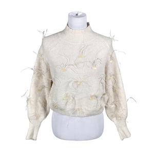 Unisex Koralline - Sweater, size 36 - Natural white (1)