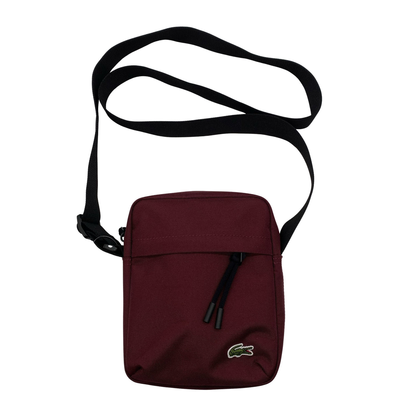 Unisex Lacoste - Shoulder bag, size Mini - Wine red (1)