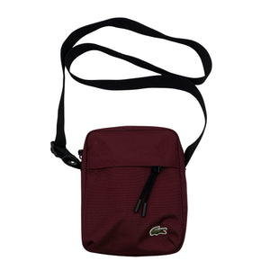 Unisex Lacoste - Shoulder bag, size Mini - Wine red (1)