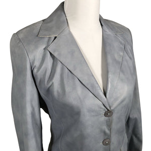 Unisex pellessimo - Leather jacket, size 38 - Light blue (5)