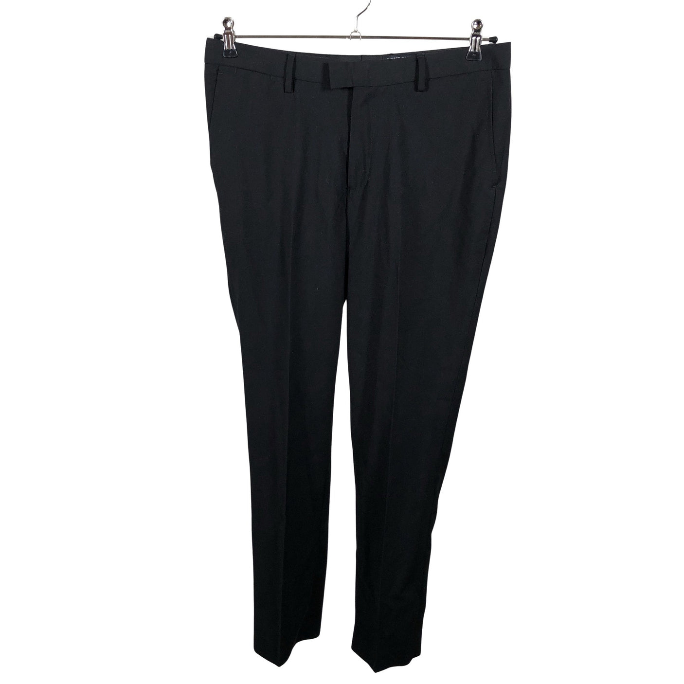 Unisex London Fog - Straight leg trousers, size 48 - Black (1)