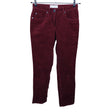 Unisex Mat de Misaine - Velvet pants, size 38 - Wine red ()