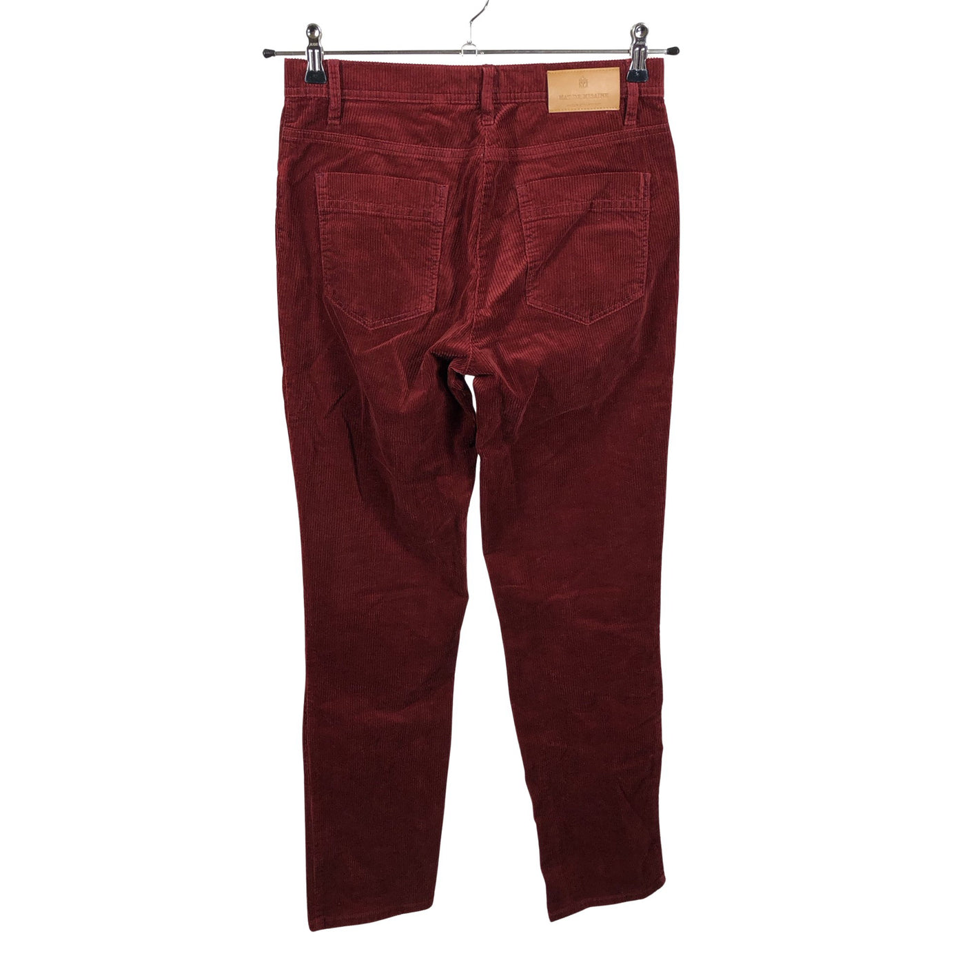 Unisex Mat de Misaine - Velvet pants, size 38 - Wine red (4)