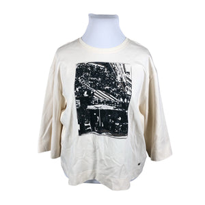 Unisex Mos Mosh - Tricot shirt, size 42 - Natural white (1)