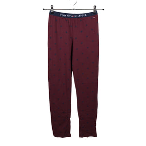 Unisex Tommy Hilfiger - Nightpants, size 170 - 176 - Wine red (1)