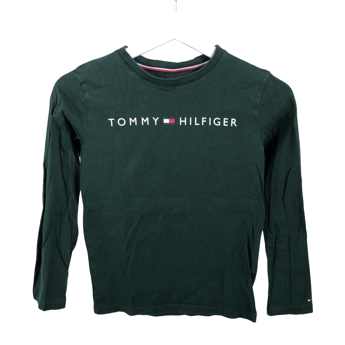 Unisex Tommy Hilfiger - Tricot shirt, size 146 - 152 - Green (1)