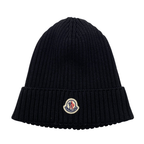 Unisex Moncler - Winter beanie, size 52 - 54 cm - Black ()