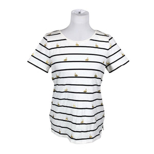 Unisex Talbots - T-shirt, size 36 - White (1)