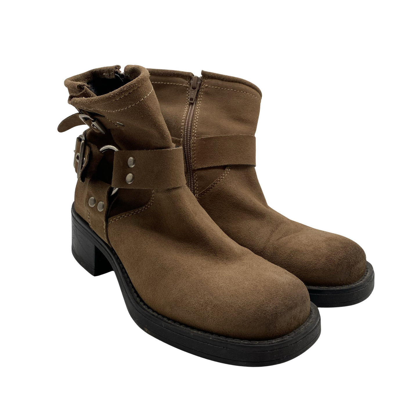Unisex Pavement - Ankle boots, size 38 - Brown (2)