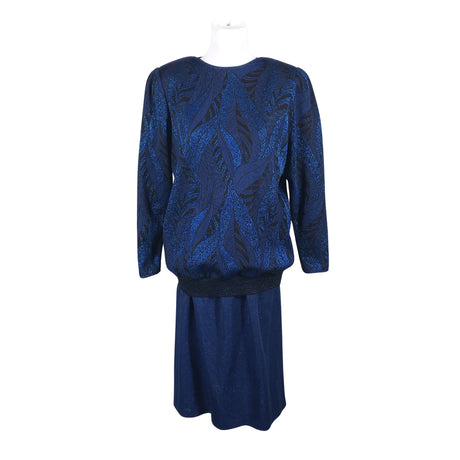 Unisex NP Collection - Knit skirt, size 38 - Blue ()