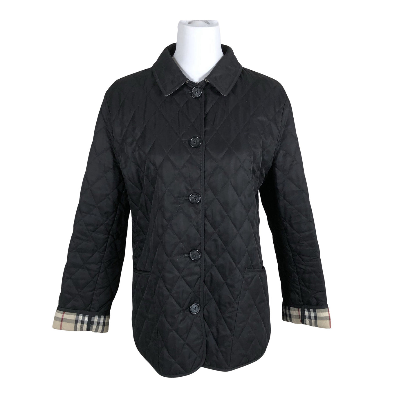 Unisex Burberry - Quilted jacket, size 40 - Black (1)