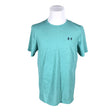 Unisex Under Armour - Sports shirt, short sleeve, size L - Turquoise ()