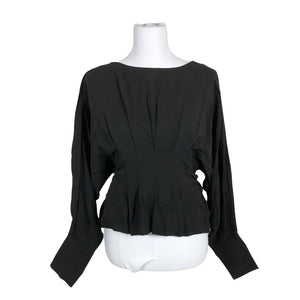 Unisex &Other Stories - Blouse, size 38 - Black (1)