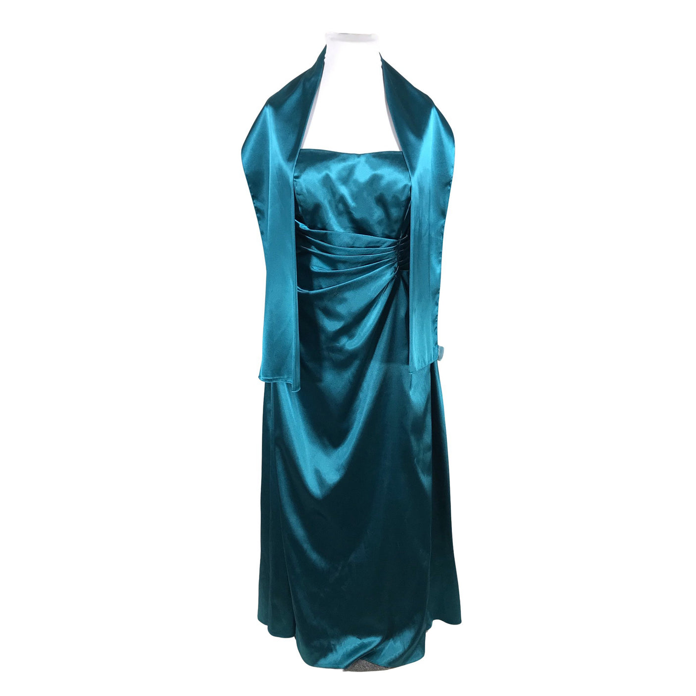 Unisex Juju & Christine - Evening dress, size 46 - Turquoise (1)