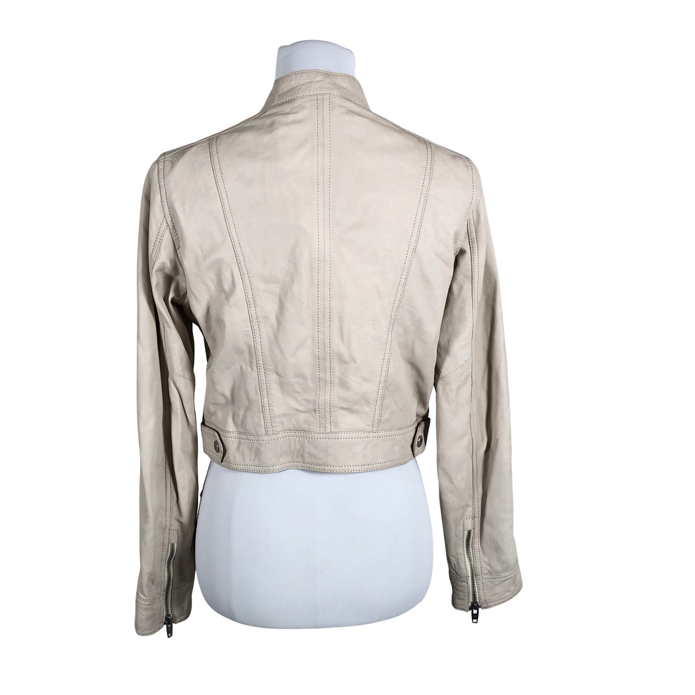 Unisex ROCKANDBLUE - Leather jacket, size 40 - Beige (4)