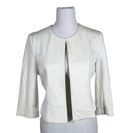 Unisex Your Face - Tricot bolero, size 40 - Natural white (2)