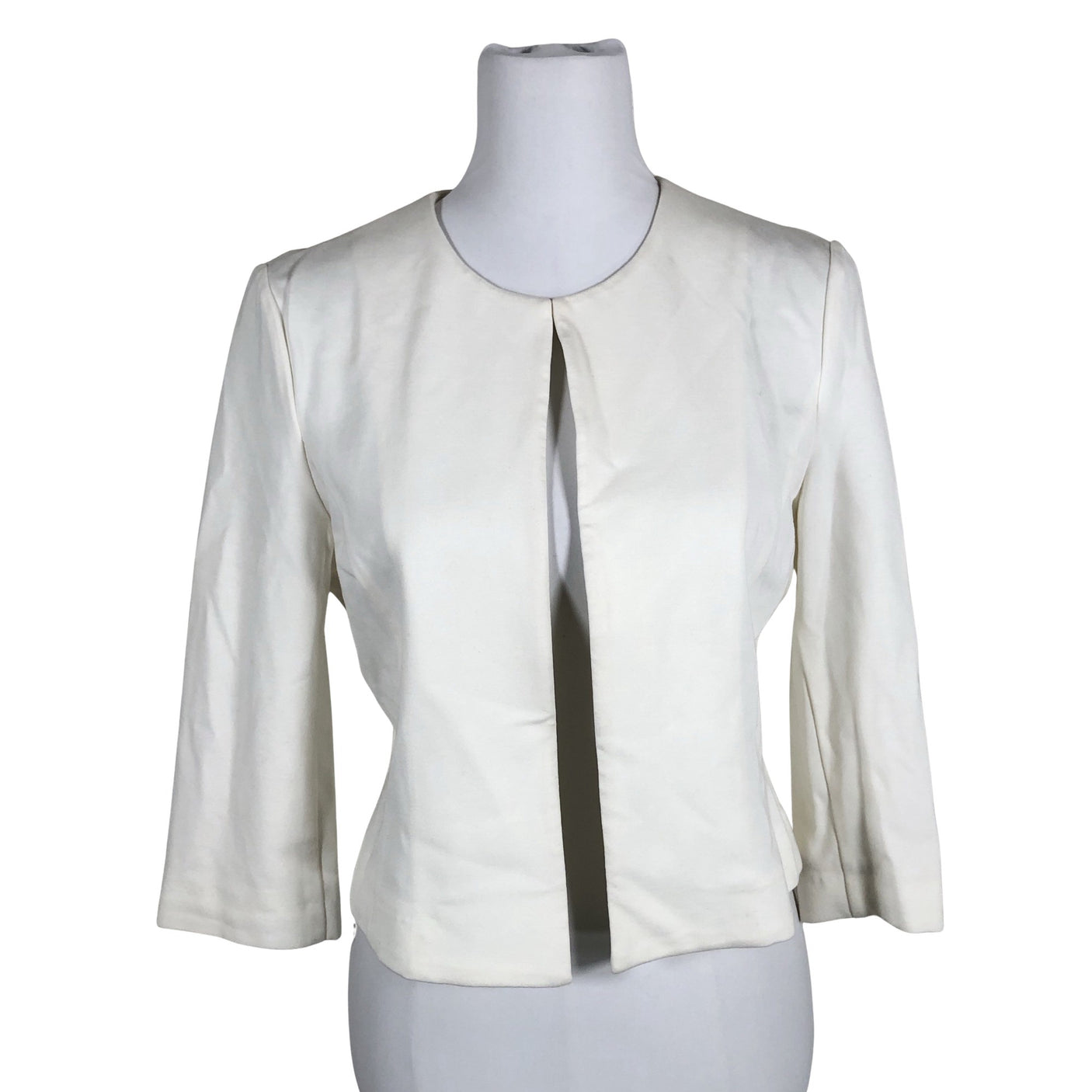 Unisex Your Face - Tricot bolero, size 40 - Natural white (1)