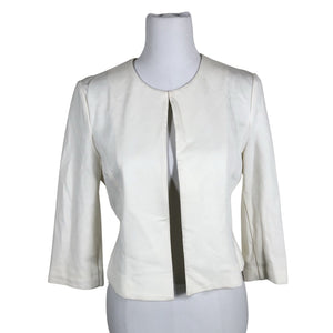 Unisex Your Face - Tricot bolero, size 40 - Natural white (1)