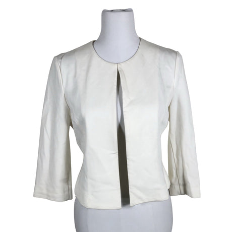 Unisex Your Face - Tricot bolero, size 40 - Natural white ()
