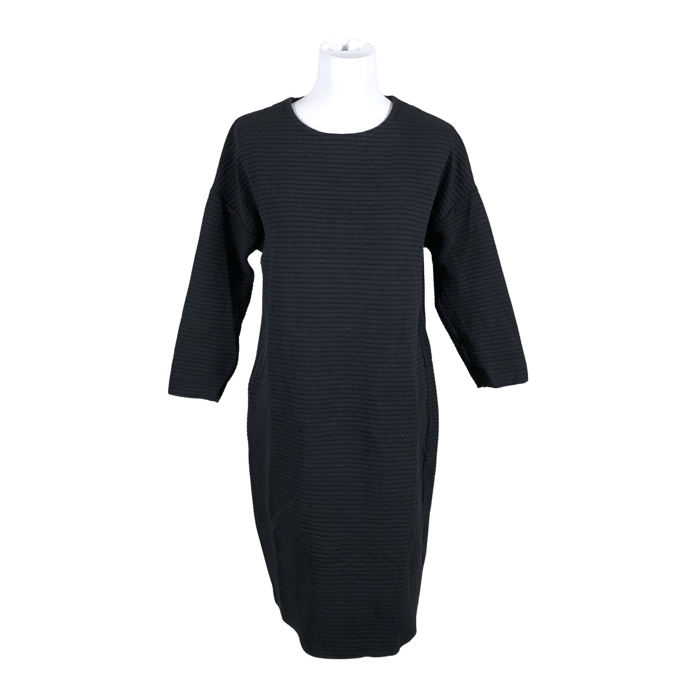 Unisex Puuvillatehdas - Tricot dress, size 38 - Black (1)