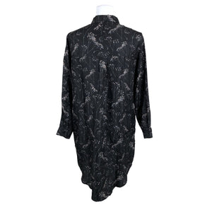 Unisex Uhana Design - Schiffon dress, size 38 - Black (7)