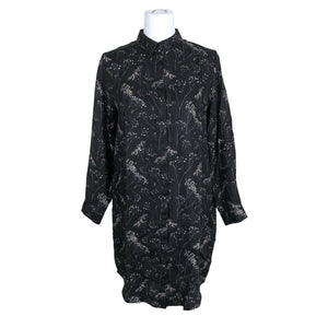 Unisex Uhana Design - Schiffon dress, size 38 - Black (2)