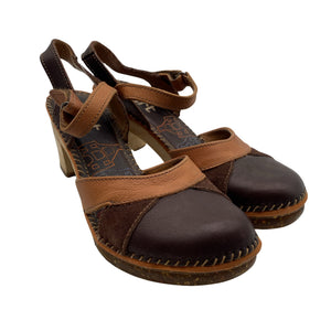 Unisex Art - Heeled sandals, size 41 - Brown (2)