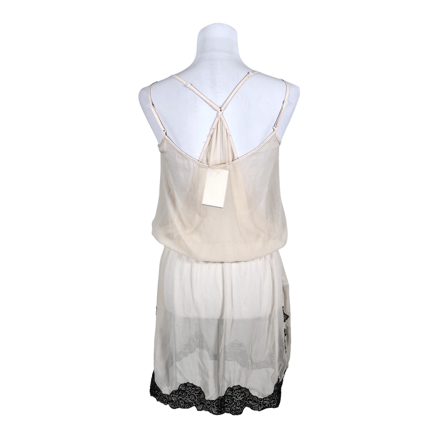 Unisex Coemi - Schiffon dress, size 38 - Light pink (2)