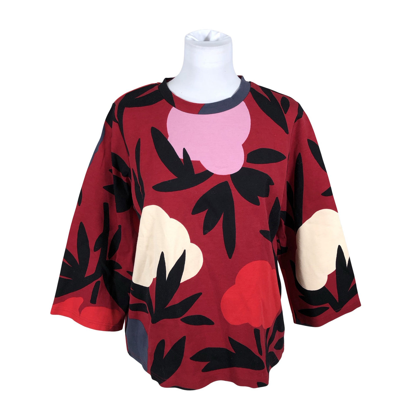 Unisex Nanso - Tricot shirt, size 40 - Wine red (1)