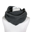 Unisex Design House Stockholm - Circle scarf, size Ei kokoa - Gray ()