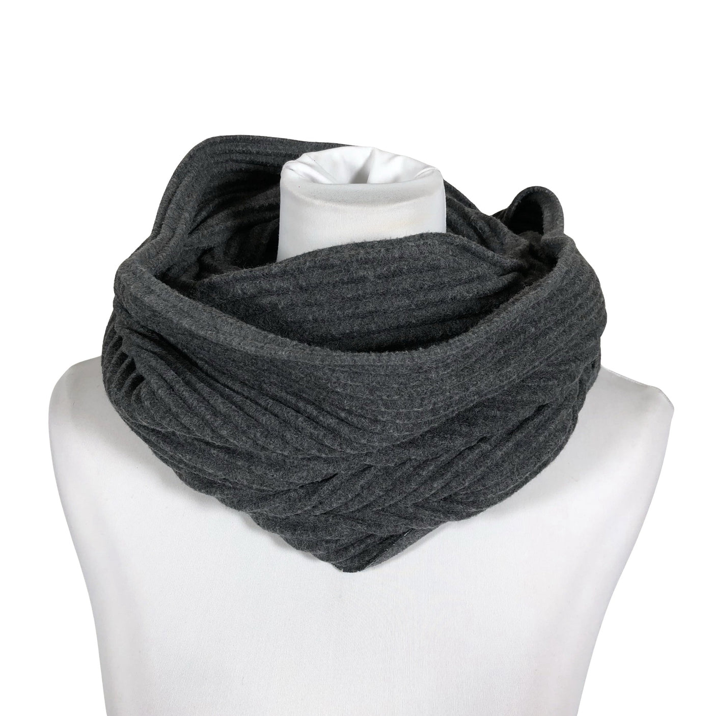 Unisex Design House Stockholm - Circle scarf, size Ei kokoa - Gray (1)